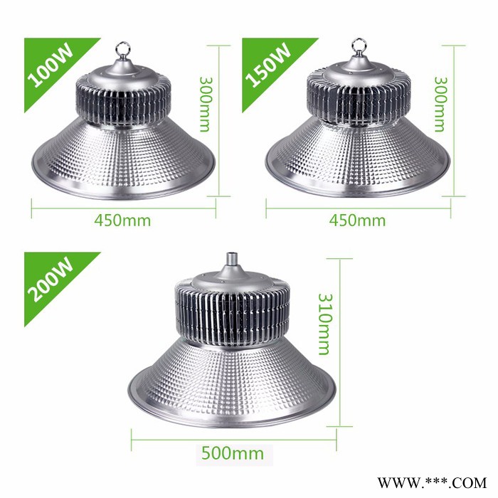 鳍片工矿灯led100w150w200w吊灯厂房车间照明灯仓库led工厂灯 led工矿灯图2