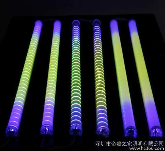 LED护栏管六段 七彩外控数码六段护栏灯 轮廓灯 特价跑马灯图3