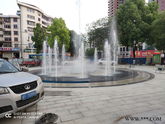 喷泉设备 水池灯光 喷雾 水榭图6