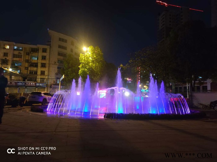 喷泉设备 水池灯光 喷雾 水榭图3