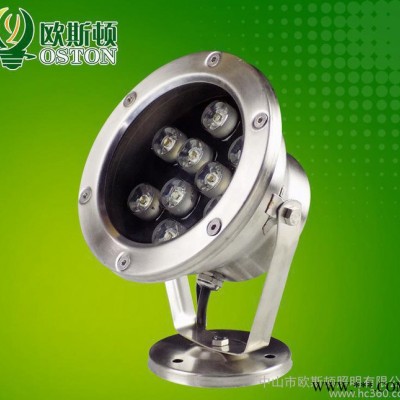 欧斯顿 LED水底灯水下灯12W18W泳池灯水池灯低压12v