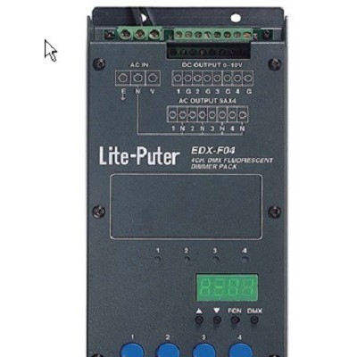 海富达型号:YL77-EDX-F04 II库号：M400794 环境灯光控制系统/四回路日光灯调光器