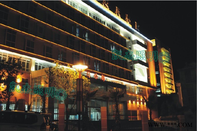 供应LED酒店装饰灯价格 LED轮廓灯生产厂家 LED护栏管供应商联系方式图2