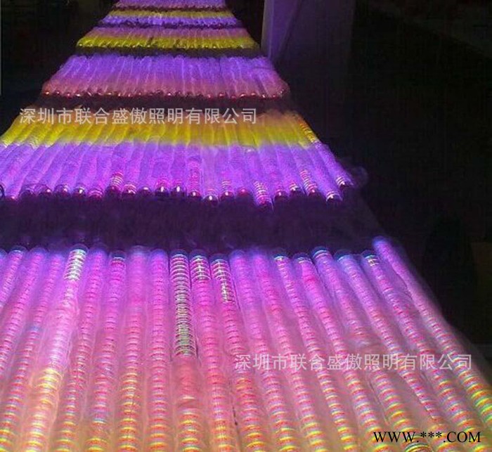 LED护栏管，LED室外亮化灯具七彩、全彩数码管，质保两年，图1
