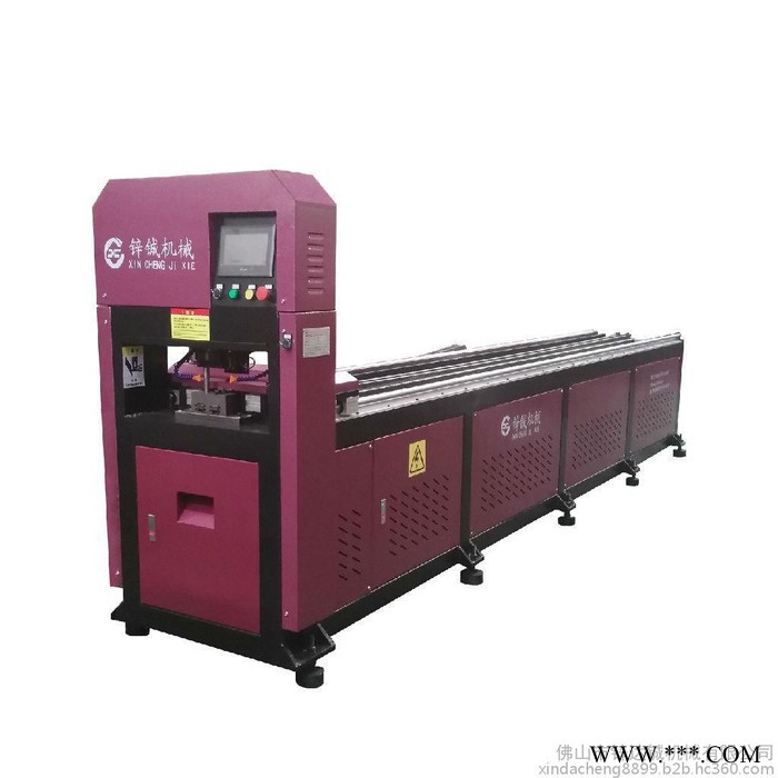 锌钢护栏数控冲床专注护栏管冲孔成型的高效冲孔机