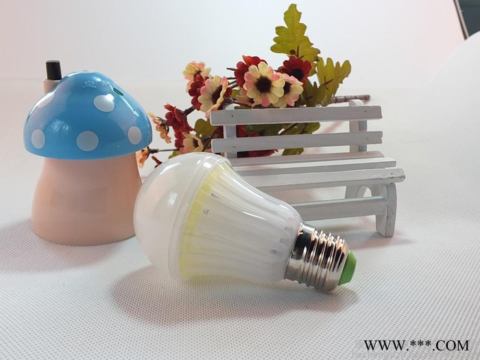 led灯泡照明E27螺口4/6/8瓦节能灯10W360度发光超亮球泡灯b22 MCOB光源lamp bulb light图3