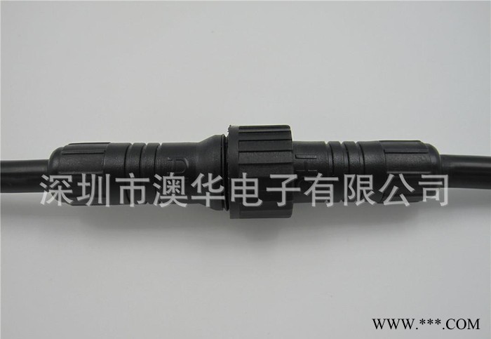 护栏管防水插头 快速电缆防水接头 电缆防水连接器图3
