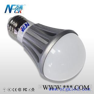 供应方高照明LED球泡灯 7W 压铸铝节能灯泡 高亮灯泡 E27 E14接口 螺图1