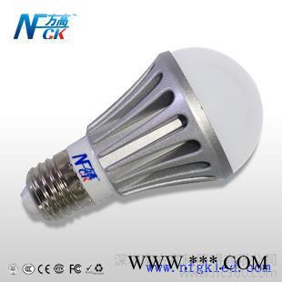 供应方高照明LED球泡灯 7W 压铸铝节能灯泡 高亮灯泡 E27 E14接口 螺图3