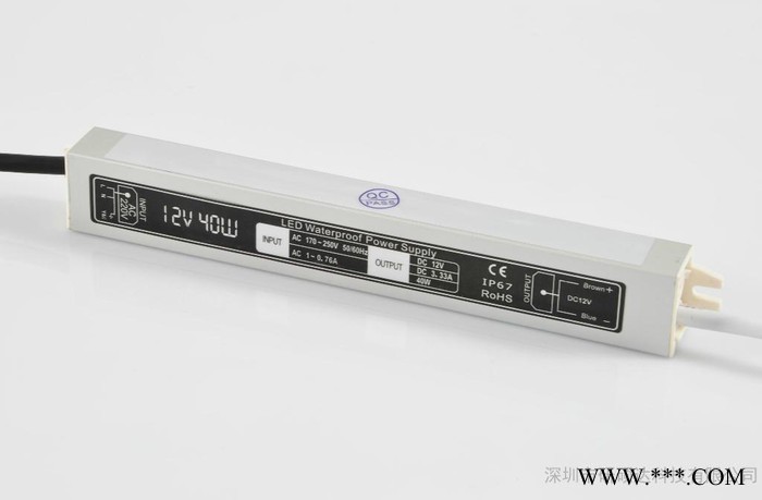 LED电源 24V40W 开关电源 led 防水电源 LED驱动电源 护栏管模组驱动电源图1