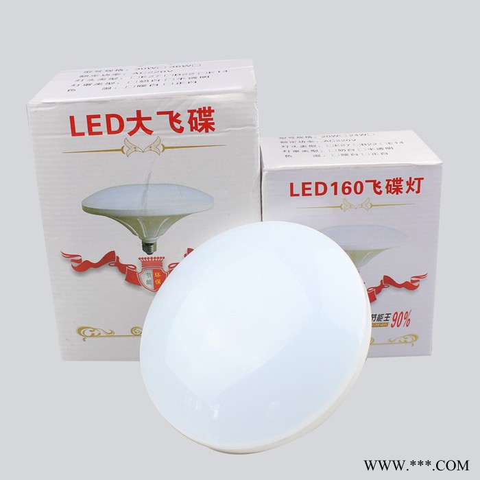 ** 超亮新款20w 24w36w 塑料led飞碟灯 泡e27螺口 led节能灯泡 质保三年图2