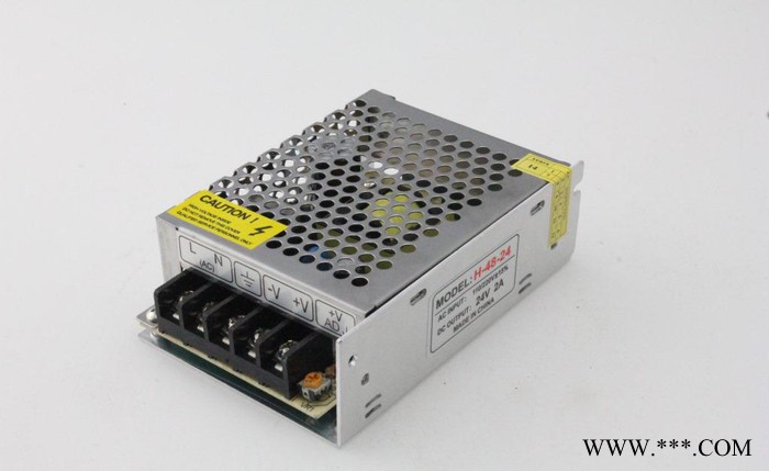 开关电源,24v2aled开关电源,24v2a48Wled电源,LED外控护栏管专用电源图2