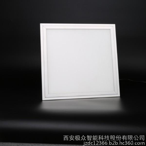 极众LED灯面板灯吊顶灯嵌入式吊装式卡扣式LED节能灯平板灯照明灯600X600mm图2