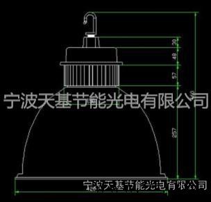 LED平面光源工矿灯100W，100W工矿灯，LED工矿灯图3