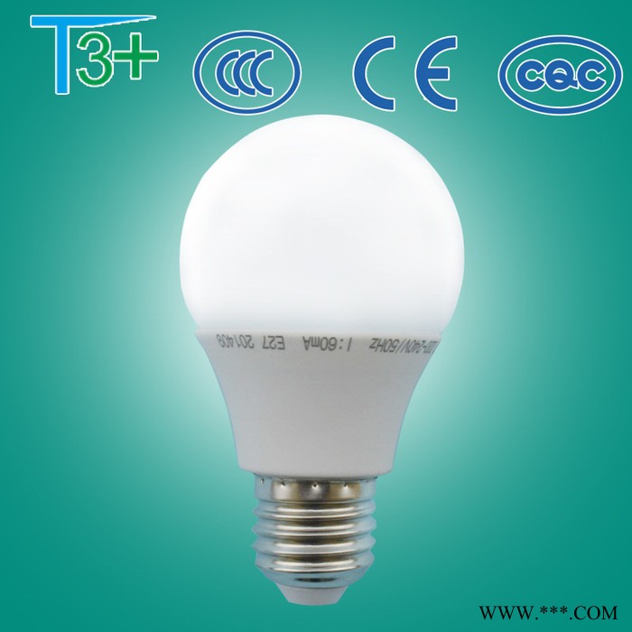 LED灯泡超亮节能灯泡E27螺口led室内照明螺旋3w5w 家用暖白球泡灯图1