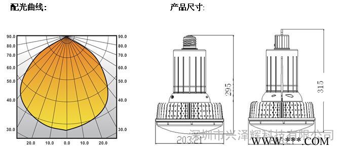 鳍片式 DOB工矿灯-50W工矿灯具/50W光引擎工矿灯/LED工矿灯50W光引擎图3