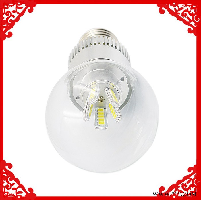 9W360度发光LED球泡蜡烛灯12W**A60玻璃球泡B22照明节能灯图4