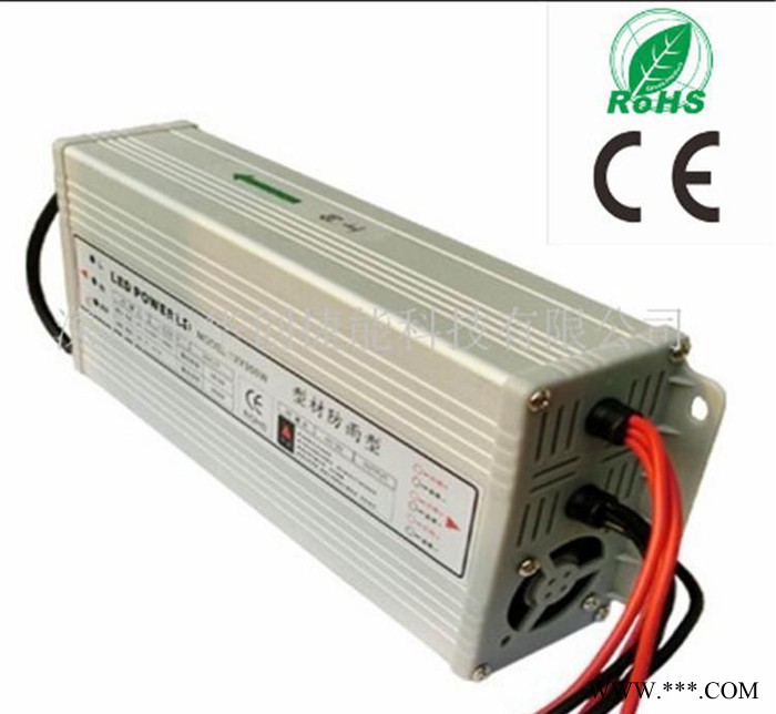led防雨开关电源 200W 12V 24V 5V led点光源 护栏管配套电源图2