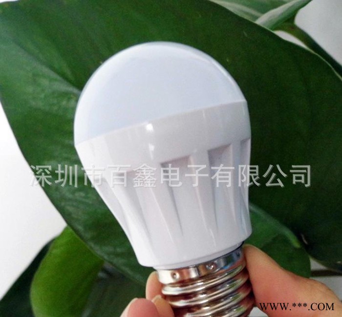 深圳百鑫批发大功率 5*1w LED球泡灯 节能led灯 贴片式led节能灯