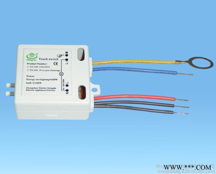 卫浴镜灯触摸开关  控制节能灯、LED灯具开关灯  XD-626图4