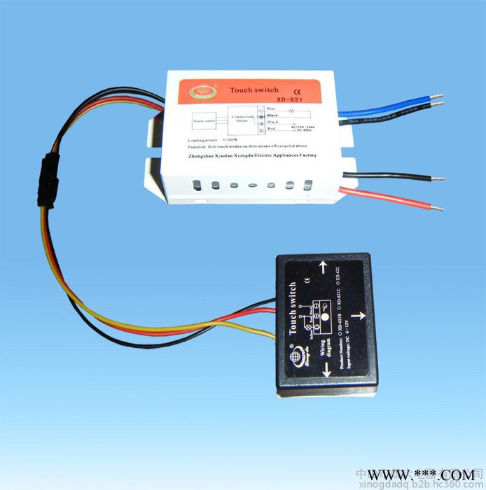 卫浴镜灯触摸开关  控制节能灯、LED灯具开关灯  XD-626图5