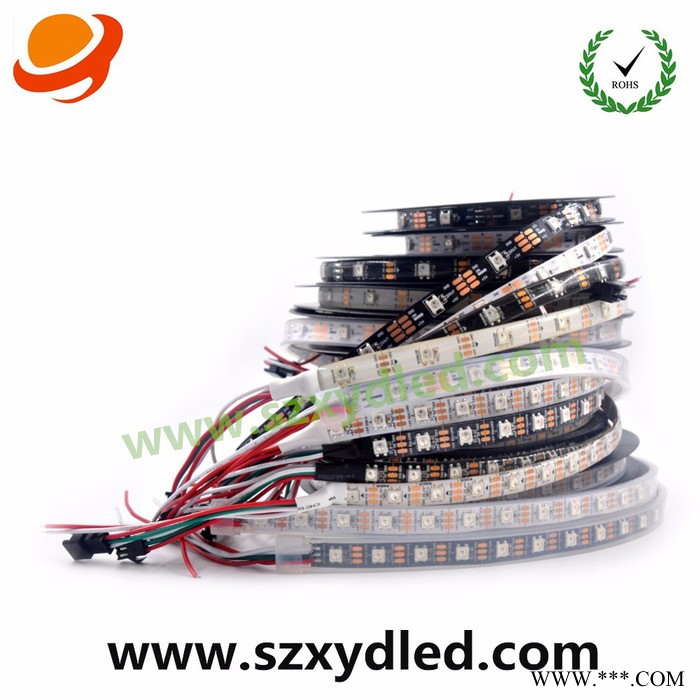 SK6812/WS2812B 全彩灯条RGB内置IC灯珠可编程5V幻彩跑马灯带5050图5