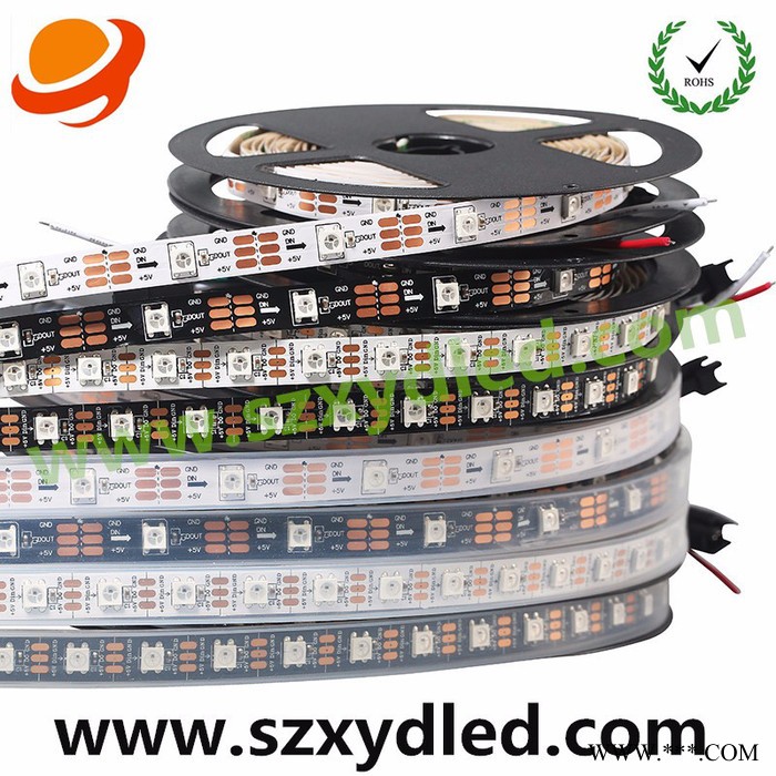 SK6812/WS2812B 全彩灯条RGB内置IC灯珠可编程5V幻彩跑马灯带5050图6