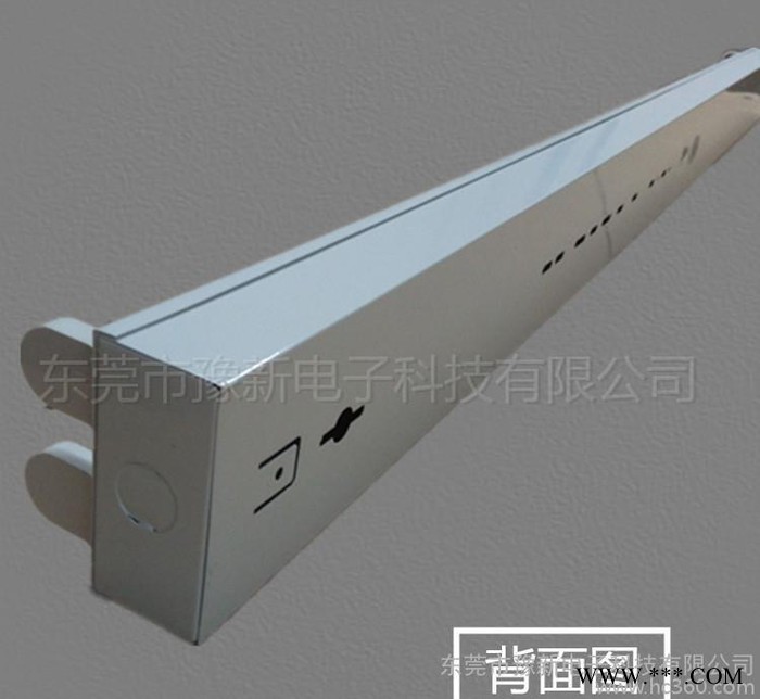 生产led日光灯支架 LED灯管支架 T8LED日光灯支架 T8空支架图3