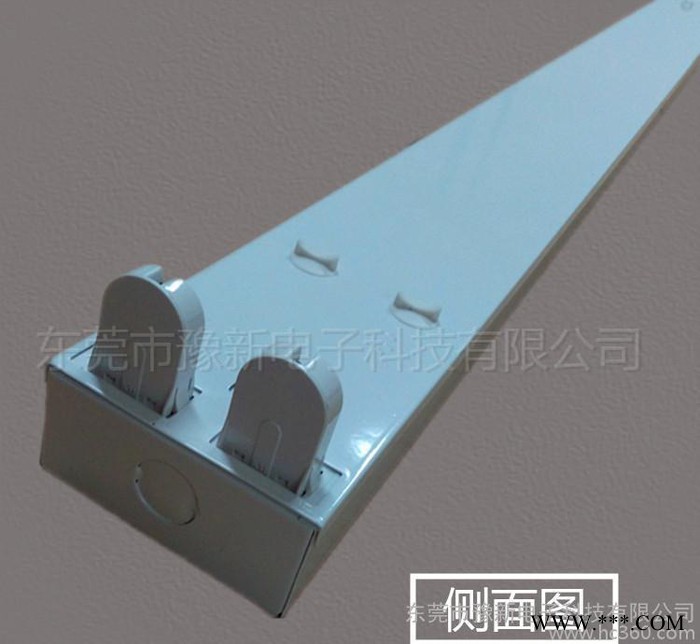 生产led日光灯支架 LED灯管支架 T8LED日光灯支架 T8空支架图2
