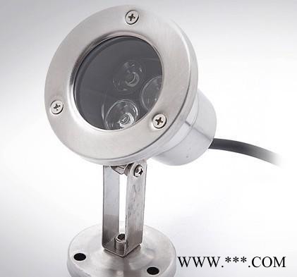 LED水底灯 3W 景观灯 水下灯 鱼池鱼缸喷泉投光灯图2