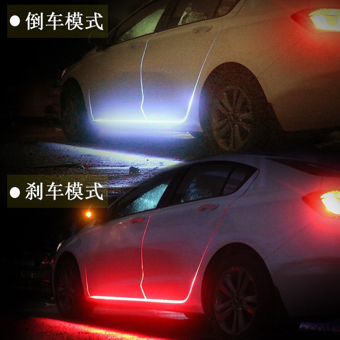 BMW/宝马 汽车侧门流光灯led流水转向灯呼吸灯爆闪刹车灯七彩改装跑马灯带图2
