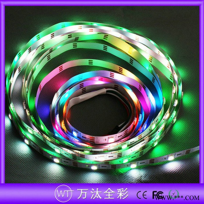 万汰科技-5050灯珠内置IC2811一米30灯幻彩跑马灯条 WS2812B/SK6812图5