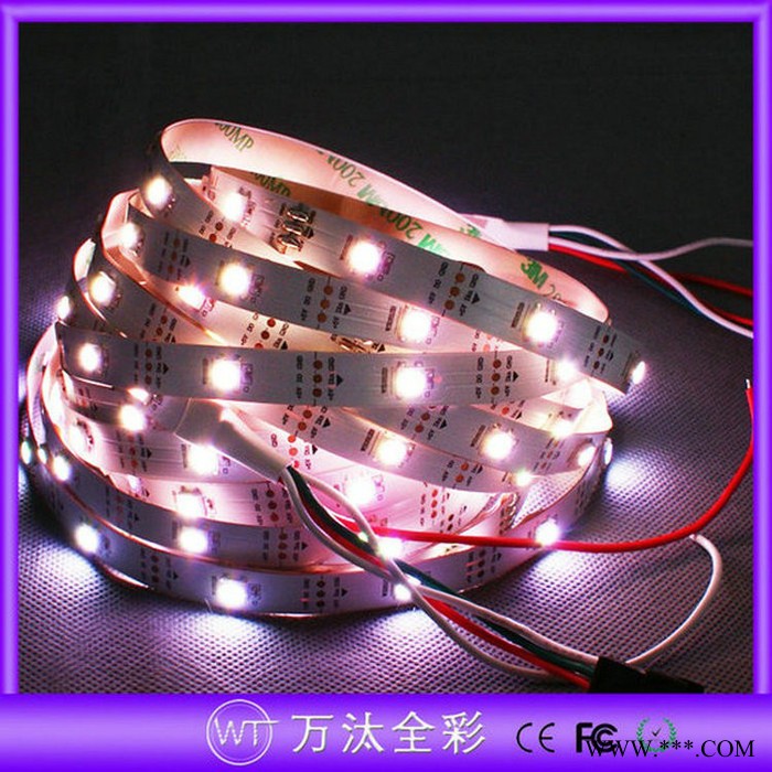 万汰科技-5050灯珠内置IC2811一米30灯幻彩跑马灯条 WS2812B/SK6812图7
