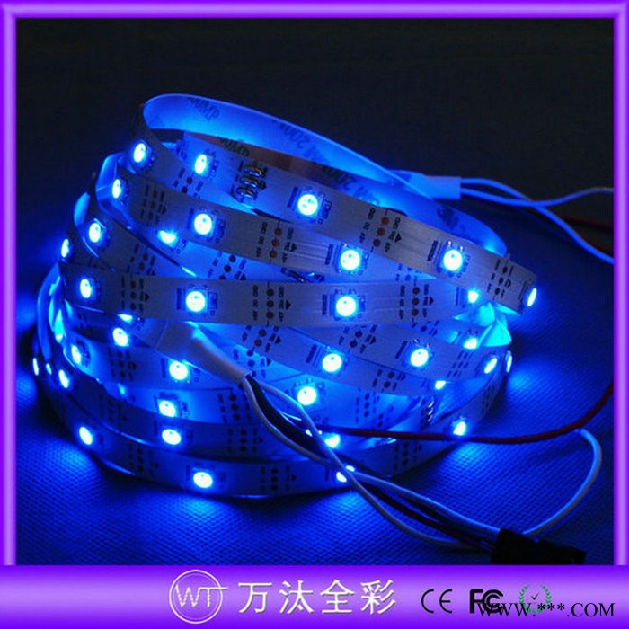 万汰科技-5050灯珠内置IC2811一米30灯幻彩跑马灯条 WS2812B/SK6812图4