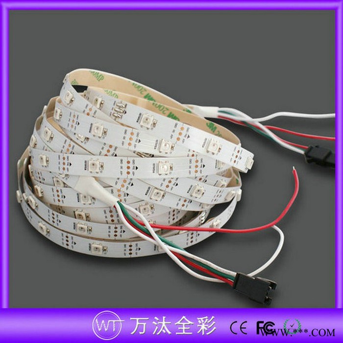 万汰科技-5050灯珠内置IC2811一米30灯幻彩跑马灯条 WS2812B/SK6812图6