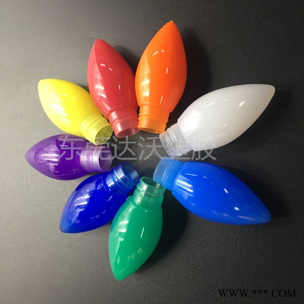 c7c9灯头塑胶外壳LED灯具配件照明配件跑马灯外壳彩灯外壳亚克力灯罩圣诞装饰灯外壳庭院装饰灯外壳光面草莓工厂直销订制图4