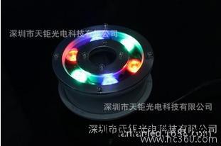 供应RGB6W喷泉灯七彩LED埋地灯全彩水底灯图3