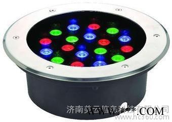 供应济南LED埋地灯水底灯不锈钢大功率灯珠RGB全彩**价格