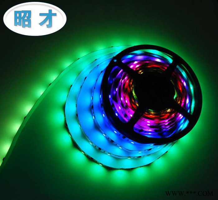 ** 幻彩跑马贴片软灯条 LED七彩色室外闪动软灯带 景观亮化专用跑马灯条图2