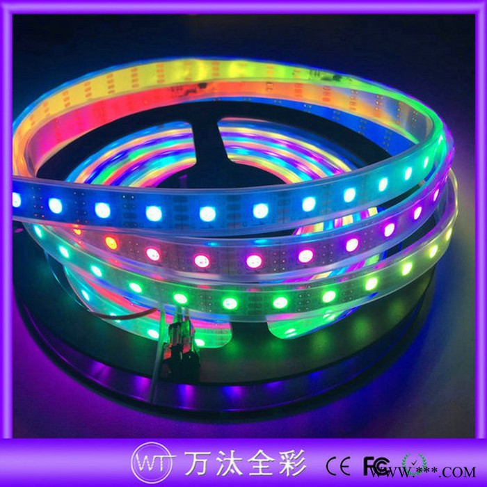 万汰科技-5050灯珠内置IC2811一米30灯幻彩跑马灯