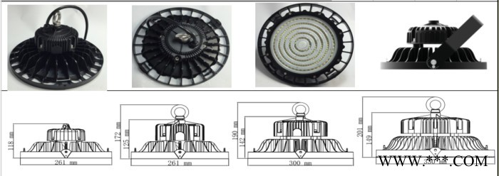 **LED UFO工矿灯 日亚灯珠+明纬电源质保5年 大功率120w图2