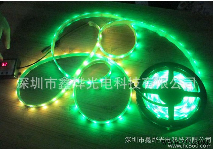 12V LED5050全彩软灯带 30珠 RGB七彩跑马灯 6803幻彩带IC 流水图2
