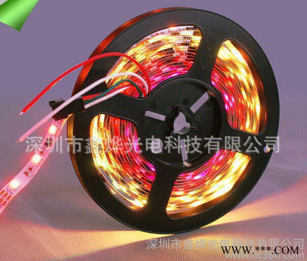 12V LED5050全彩软灯带 30珠 RGB七彩跑马灯 6803幻彩带IC 流水图1