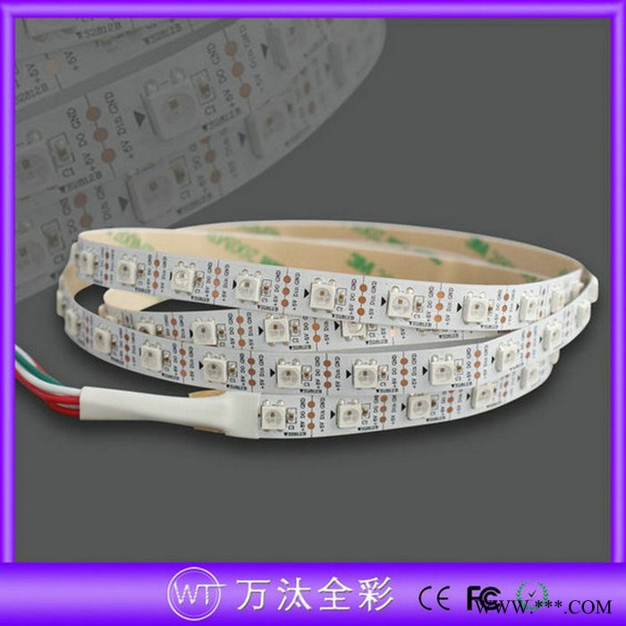 万汰科技-SK6812灯珠-5050内置IC一米60灯幻彩跑马灯条图3