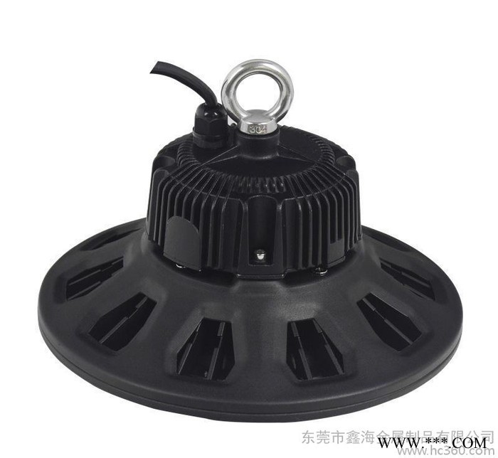 工厂直销飞碟工矿灯铝外壳 80W圆形UFO鳍片超薄工矿灯纯铝图1