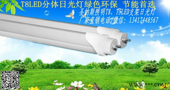 深圳宝安T8LED日光灯厂家T8LED单管T5日光灯价格图2