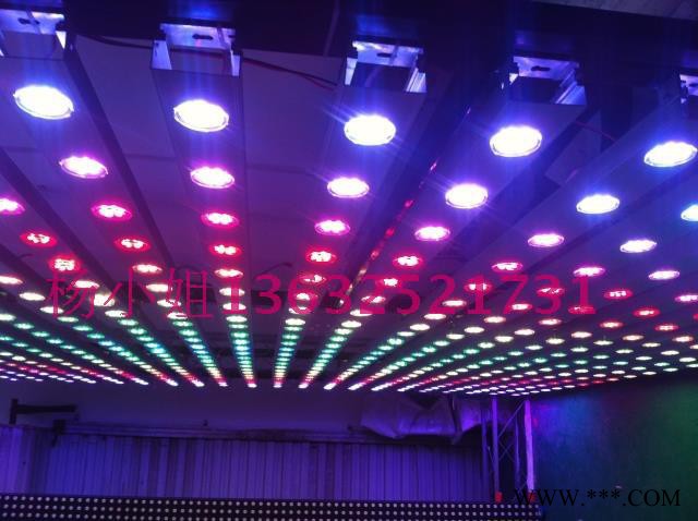 定制   4CM点光源LED全彩外控平面罩铝槽楼宇跑马灯招图2