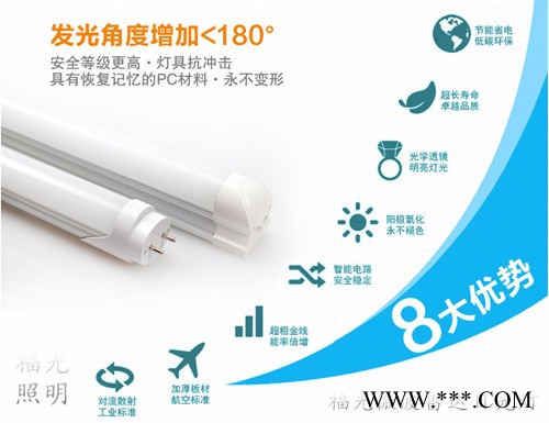 沧州福光销售节能70%LED日光灯图2