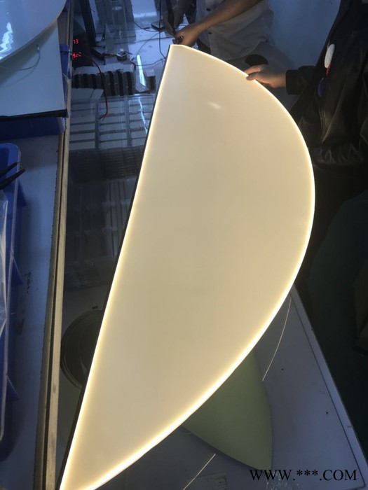 厂家生产大小尺寸LED背光源 导光板 幻彩导光板 跑马灯效果发光板，来图来样订制 免费画图设计 大型导光板图4