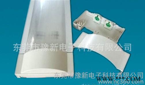 生产T8防尘支架 LED超薄支架 日光灯外壳图2